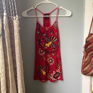 free people printed tank
